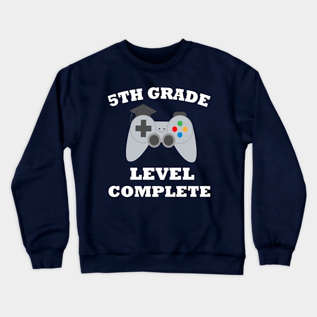 5th Grade 2021 Graduation Crewneck Sweatshirt by sufian